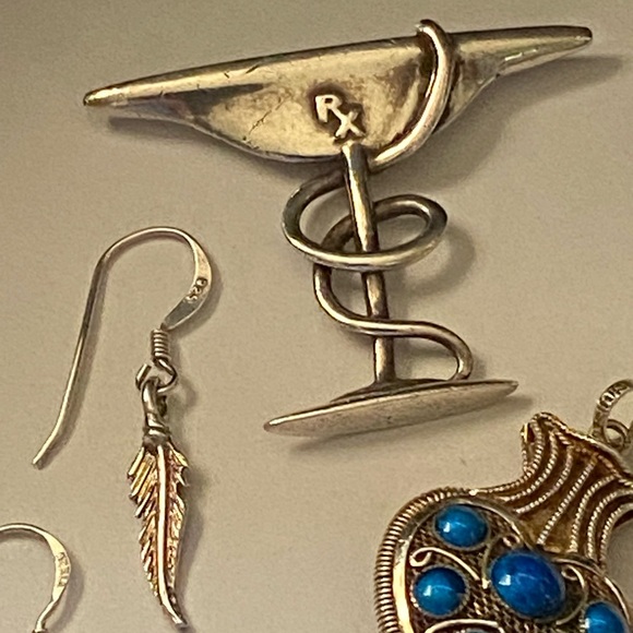 Sterling Silver 925 Scrap Jewelry Lot - Picture 10 of 12